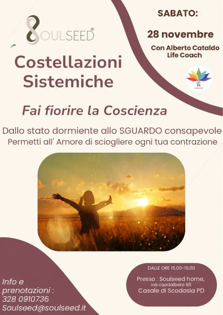 Costellazioni sistemiche: fai fiorire la coscienza con Soulseed