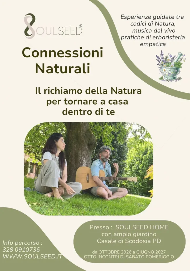 immagine di anteprima locandina di Connessioni naturali: 8 sentieri interiori per ritrovare chi sei