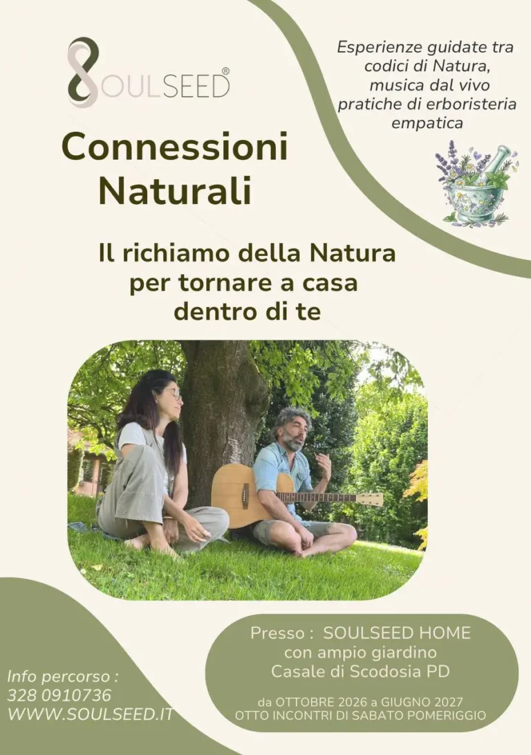 immagine di anteprima locandina di Connessioni naturali: 8 sentieri interiori per ritrovare chi sei
